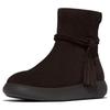 Fitflop Iq-Comff Tassel Suede Booties