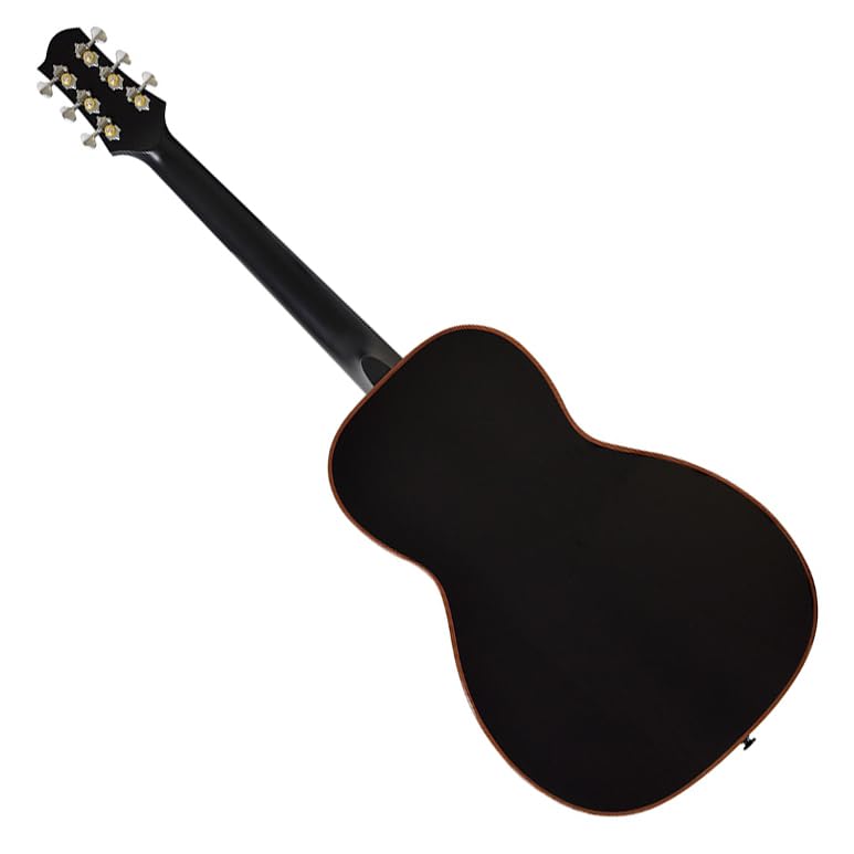 EB Acoustic Guitar Ebony Black Parlor Advanced Series S Yairi S.Yairi YAP-1000 (Ebony Black)