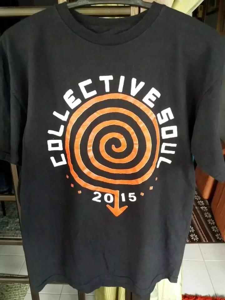 Reprinted Collective Soul band 2015 Tour T Shirt All Size S-5XL FH905