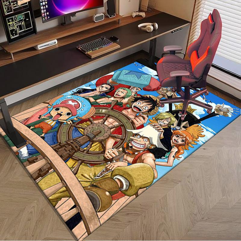 pirate Adventurous Journey Carpet, Chair Rug,Rug for Office Bedroom living rooms, Doormat decor Fan Gift Christmas Gift