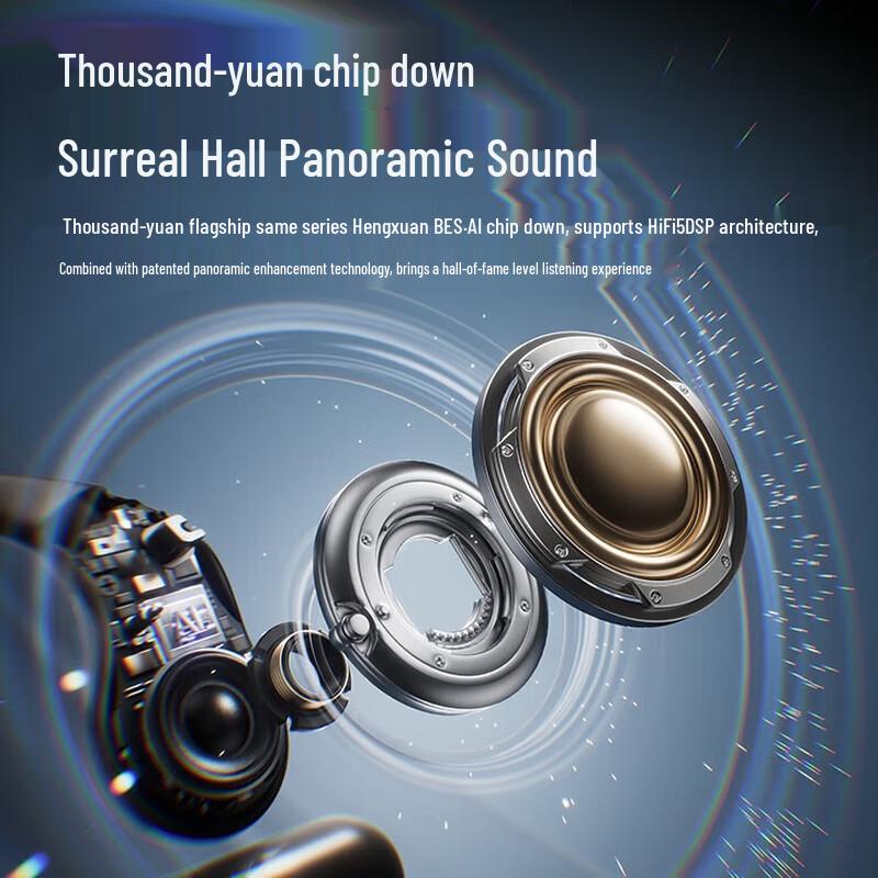 Saina G9S AI Ear-Hook Bluetooth Headset