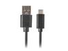 Kabel USB 2.0 Lanberg Type-C(M) - AM 1,8m czarny QC 3.0