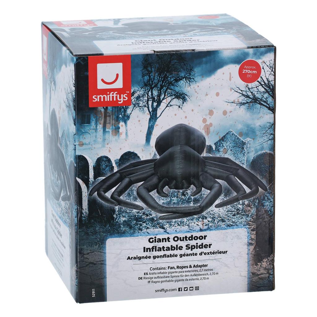 Smiffys Spider Outdoor Inflatable