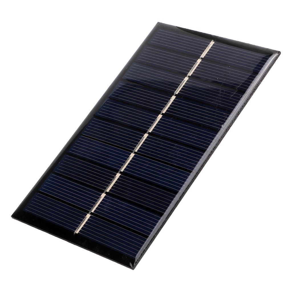 Мини солнечная панель поликремниевая эффективная самодельная солнечная ячейка для водяного насоса уличного освещения 1,2 Вт 5 В