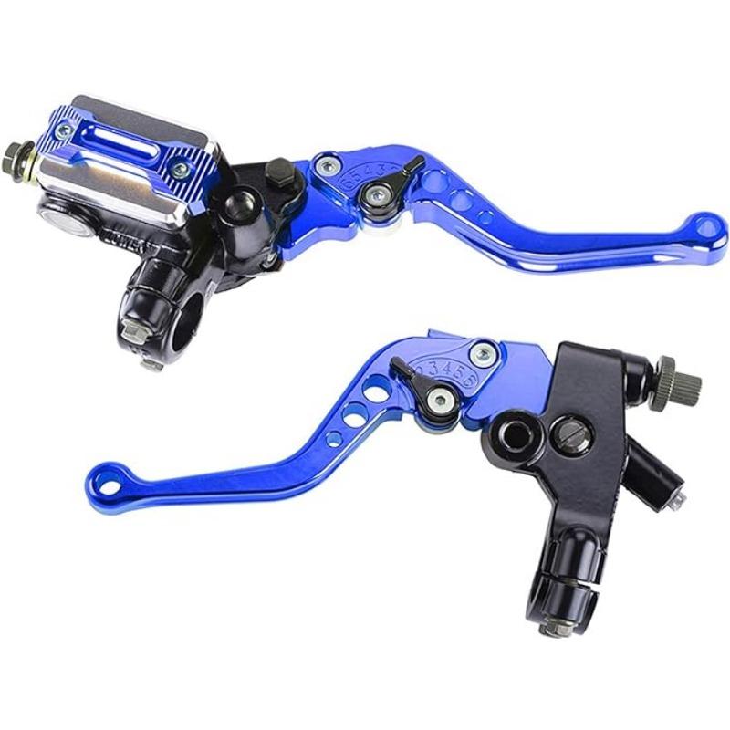 1Pair Universal 22mm 7/8" Motorcycle Hydraulic Adjustment Brake Clutch Master Cylinder Reservoir Lever For Moto Brake Clutch