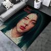 Billie Eilish Custom Name Carpet Rug for Living Room Bedroom Home Sofa Decoration,Kids play Non-slip Floor Mat