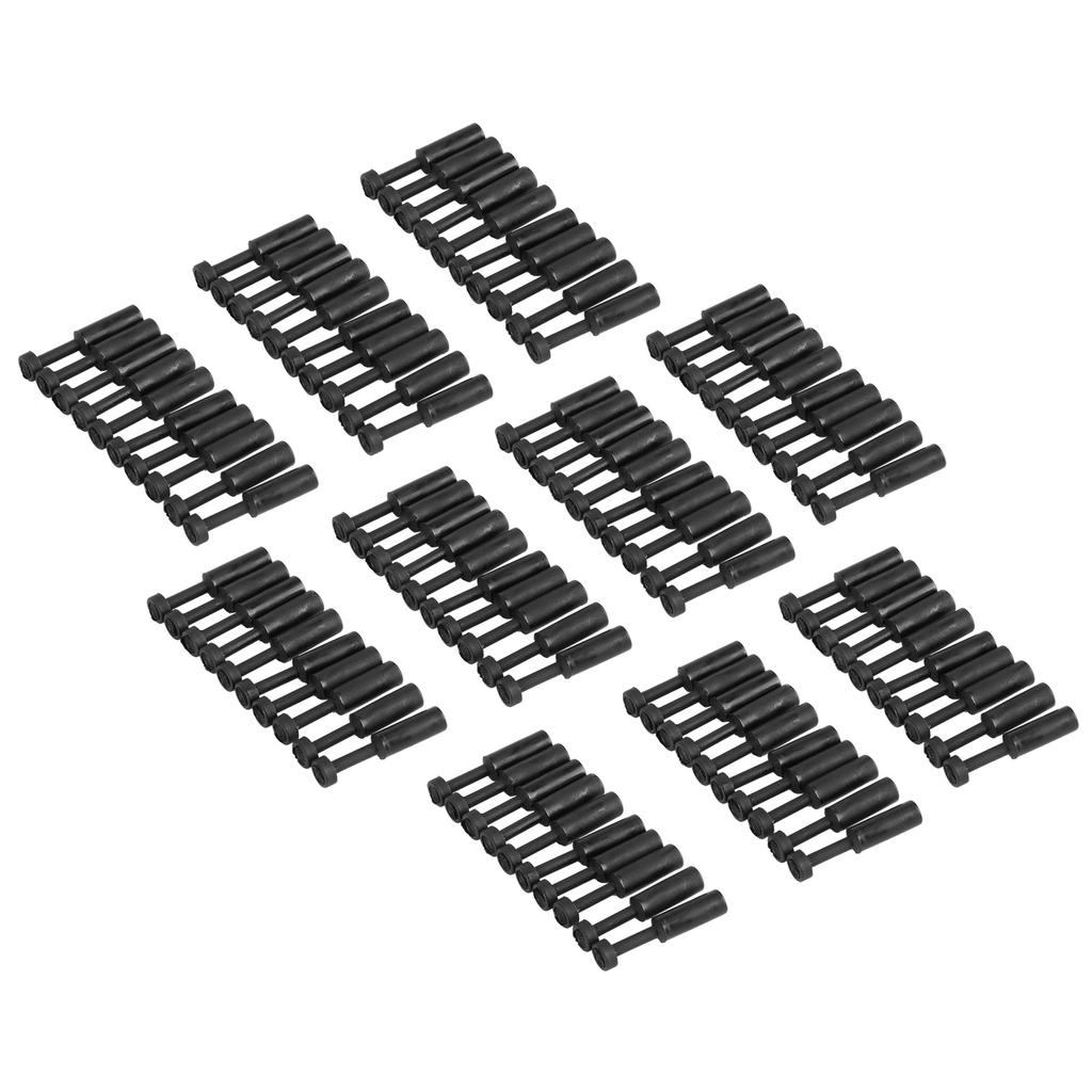 100 шт. Заглушка Пневматический Композитный Трубопроводный Соединитель Быстроразъемная Заглушка Вставной Трубопроводный Фитинг