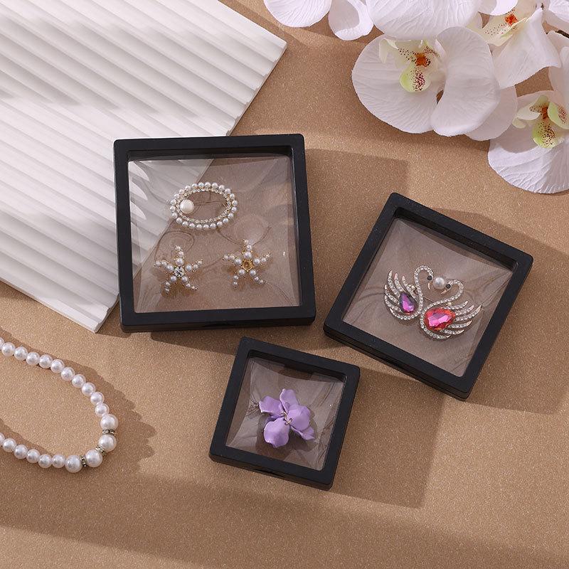 Пластиковая коробка для хранения украшений и аксессуаров: Браслет, Кольцо, Накладные ногти, Органайзер для мелких предметов