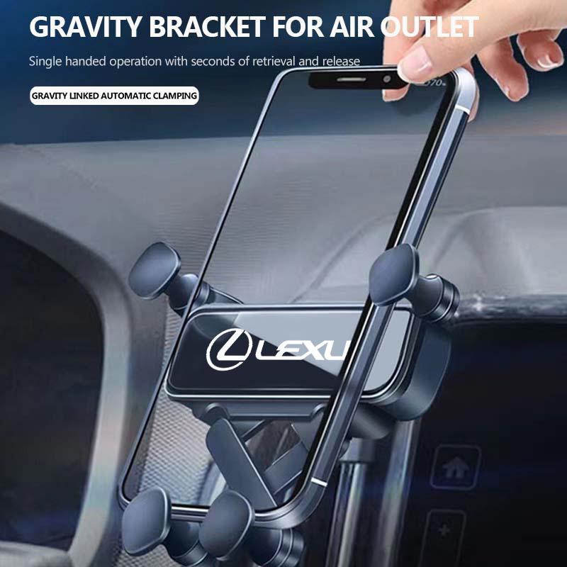 Gravity Car Phone Holder Mount Stand GPS Mobile Cell Support Clip For Lexus RX350 IS300 ES250 ES200 ES330 ES350 IS250 GS300