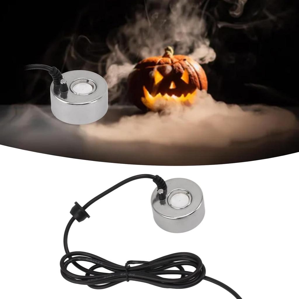 DC 12V Mist Maker Fogger Ideal for Rockery, Fishtank, Birdbath Decor - Indoor Fountain Atomizer Reptile Humidifier Small Automatic Fogger