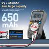 9 В USB перезаряжаемая батарея 9 В 1200 мАч 6F22 литий-ионная батарея USB-аккумуляторы для мультиметра металлоискателя электрогитары
