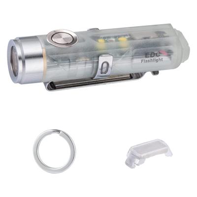 Аккумуляторный фонарик RovyVon Aurora Mini 420 с магнитным зажимом и флуоресцентным зеленым светом для чтения, красным сигнальным фонарем для брелока EDC Utility A5-G4