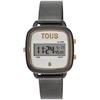 TOUS Часы D-Logo 300358300 Сталь Цифровые IP Серый