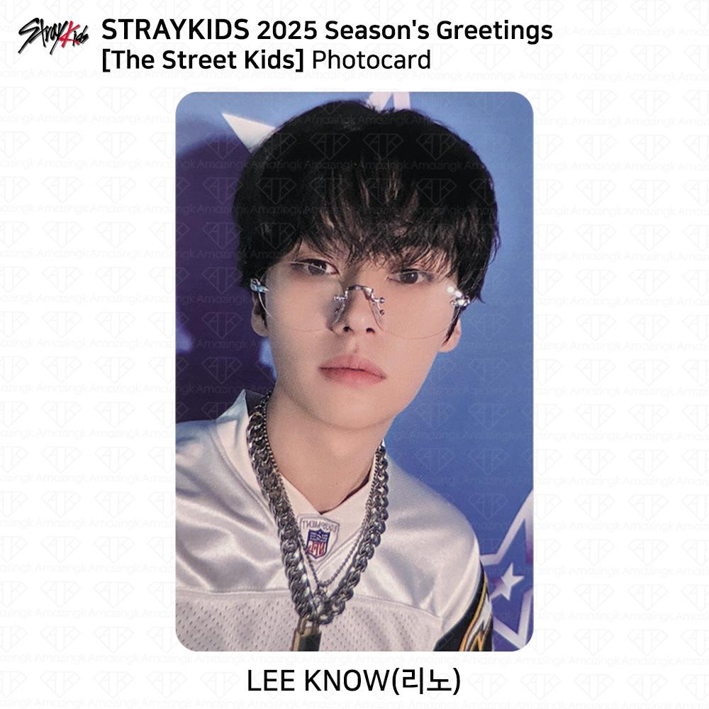 Stray Kids 2025 Поздравления с праздником Дети улиц Фотокарточка Удостоверение личности Фото Сообщение открытка