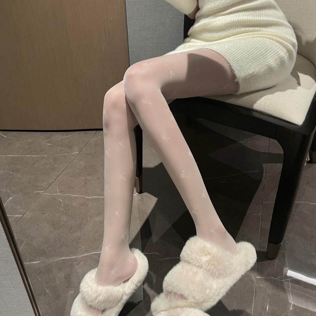 Сетчатые колготки с принтом в виде сердца, ажурные кружевные нейлоновые колготки в стиле Лолиты, чулки, нижнее белье, чулочно-носочные изделия, женские колготки в японском стиле