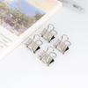 gold Mini Folder Clip 15mm Small Paperclip Office Bill Holder Universal for Home School and Office 100PCS