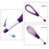 Multifunctional Manual Rotating Whisk with Folding Storage