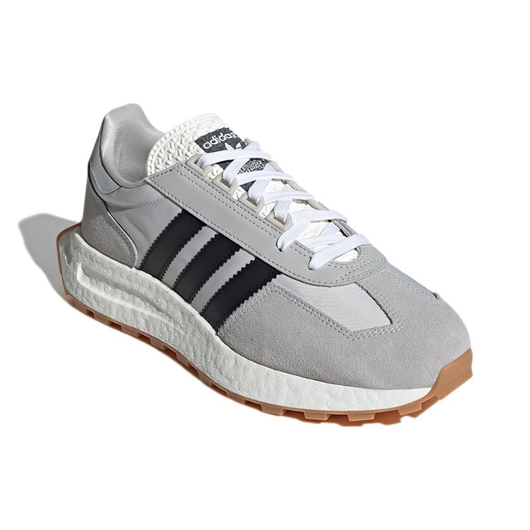 Adidas Кроссовки унисекс Retropy E5 Grey Black Gum White-Gum GV9227