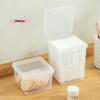 M-Dust-proof Cotton Swabs Cosmetic Organizer Storage Box Desktop Makeup Removal Cotton Lipstick Cosmetics Organization Holder