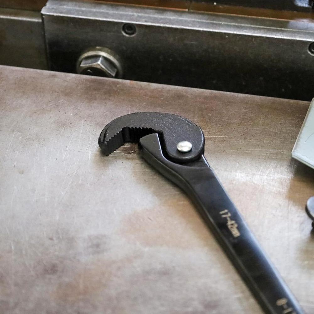 Многофункциональный трещоточный ключ с быстрым открытием и двойной головкой, Подходит для ремонта бытовых автомобилей и велосипедов, ультратонкий внешний вид