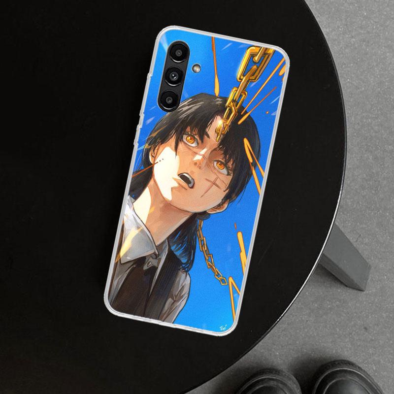 Чехол для телефона Chainsaw Man Yoru War Devil для Samsung Galaxy A17 A16 A26 A36 A56 A57 A37 A15 A25 A35 A55 A14 A24 A34 A54 A13