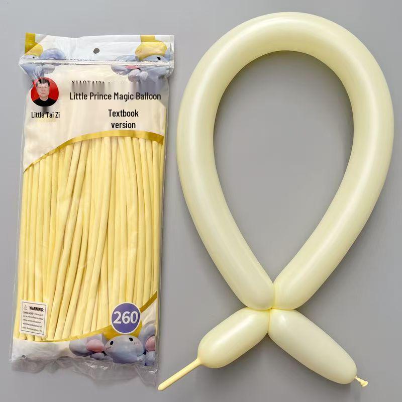 260 Нетоксичных Длинных Воздушных Шаров Макарон для Детей - Магический Клоун Моделирование