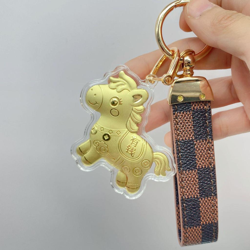 999 Pure Gold Hello Kitty Pendant & Keychain Charm
