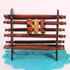 Handmade Wooden Bangle Holder Jewellery Stand for Women Carving 30.48 Cm