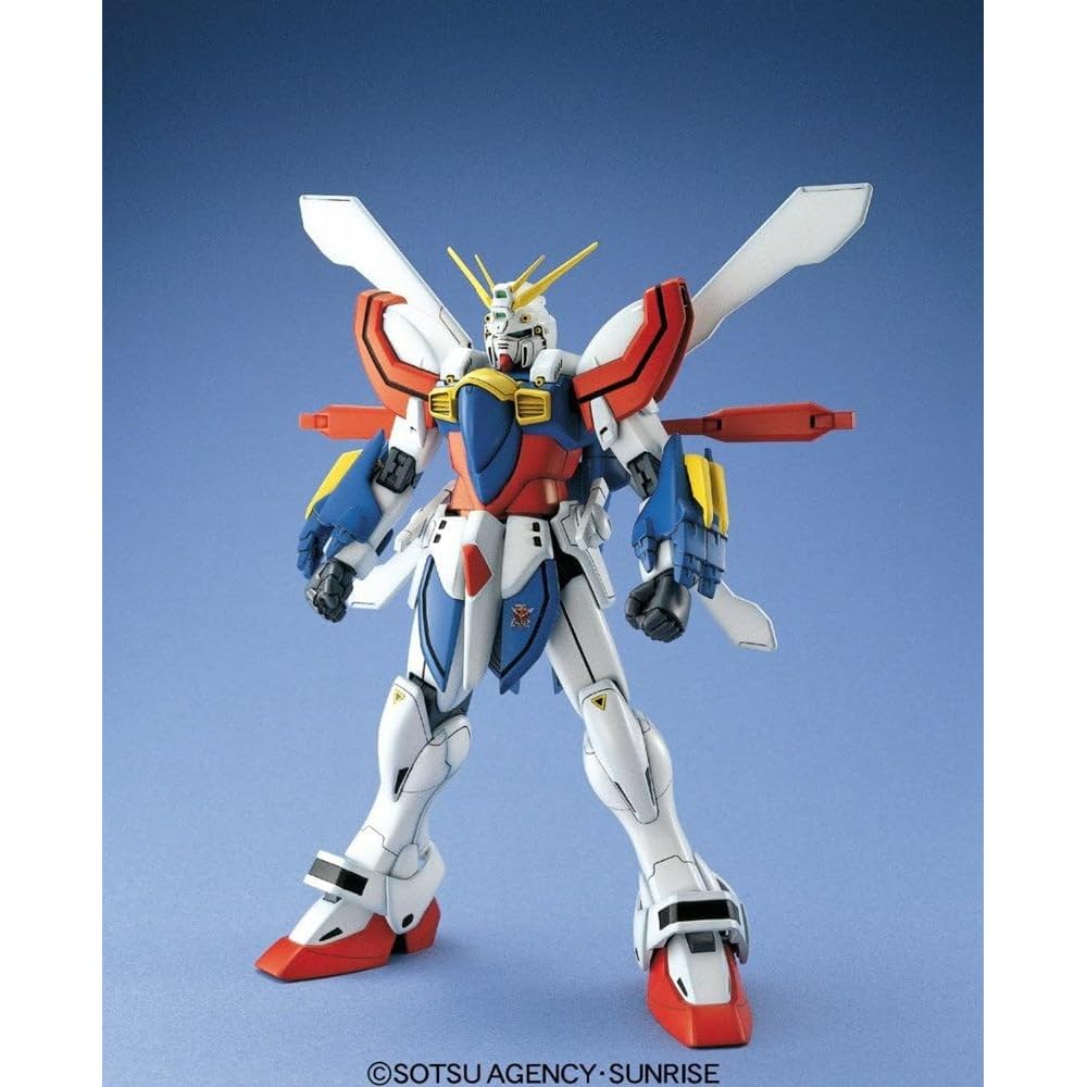 MG God Gundam 1/100 Масштаб Пластиковая Модель-Конструктор с Цветовой Кодировкой