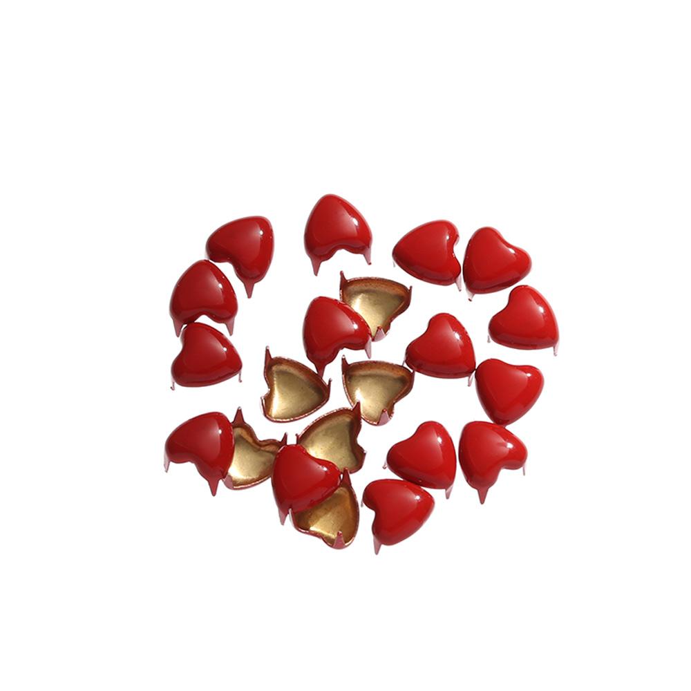 20Pcs 5/6mm Handmade Star Buckles Decor Sewing Accessories Love Buttons Buckles Doll Clothing