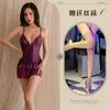 Sexy lingerie women's suit sexy transparent lace uniform seduction cosplay see-through outfit