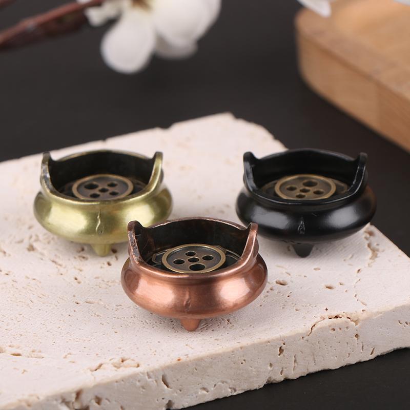 Портативная курильница, мини-металлическая черепаха, ароматическая палочка, горелка для животных, подставка для благовоний, аксессуар для чайного домика, домашний декор