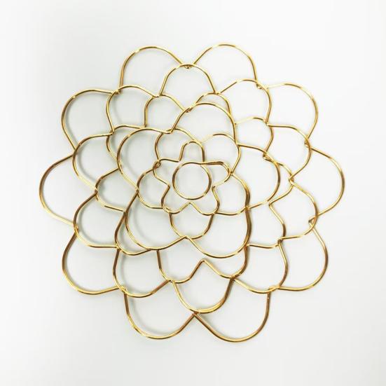 3 Pcs Stainless Steel Flower Grid 4/5/6 Inch Floral Arranging Tool Reusable Wire Flower Frog Grid for Easy Flower Arrangement