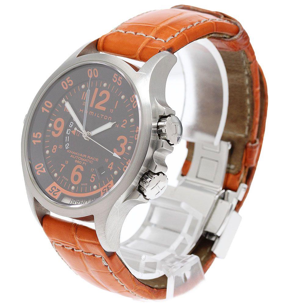 Used Hamilton HAMILTON H776650 Khaki Air Race GMT Automatic Men's _979912