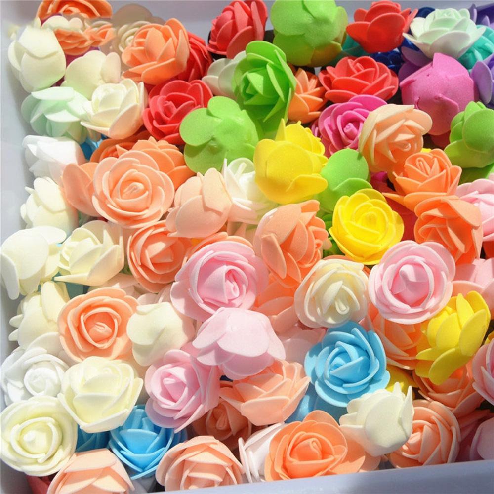 День святого Валентина Рождество Свадебное украшение Искусственные цветы Товары для вечеринок Пена Роза Цветок