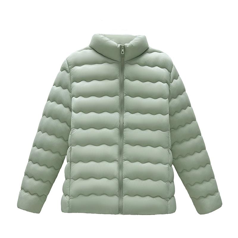 Women’s Short Quilted Windproof Thin Lightweight Winter Jacket