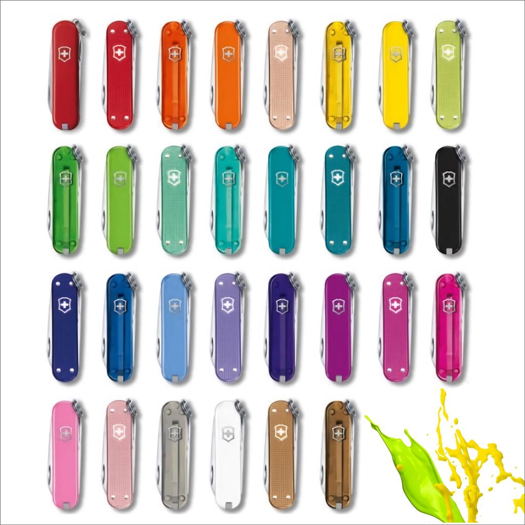 VICTORINOX Classic SD Classic Colors Cupcake Dream Нож швейцарской армии Нож Товары для предотвращения катастроф Отдых на природе Кемпинг Ножницы Отвертка с плоской головкой Пилка для ногтей