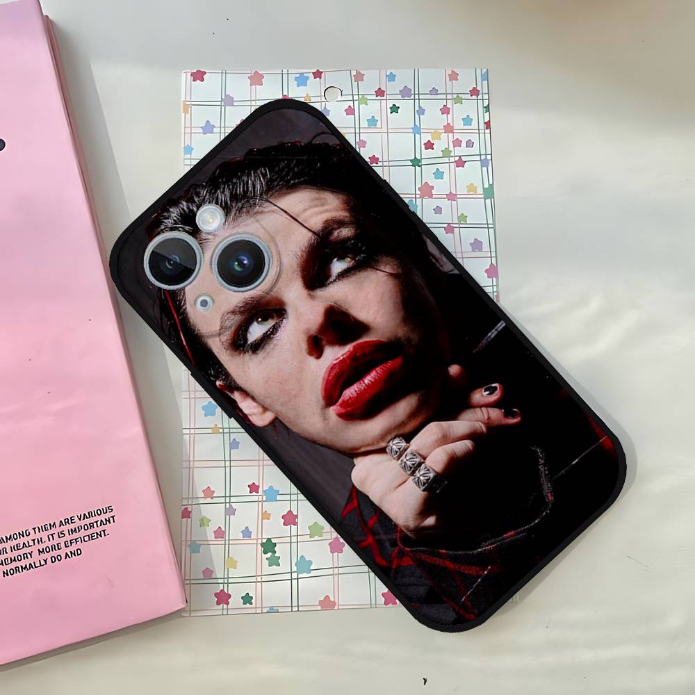 Чехол для телефона Yungblud Music Singer для IPhone 1716 15 14 13 Pro Max 11 12 Mini X Xs XR Черный силиконовый чехол