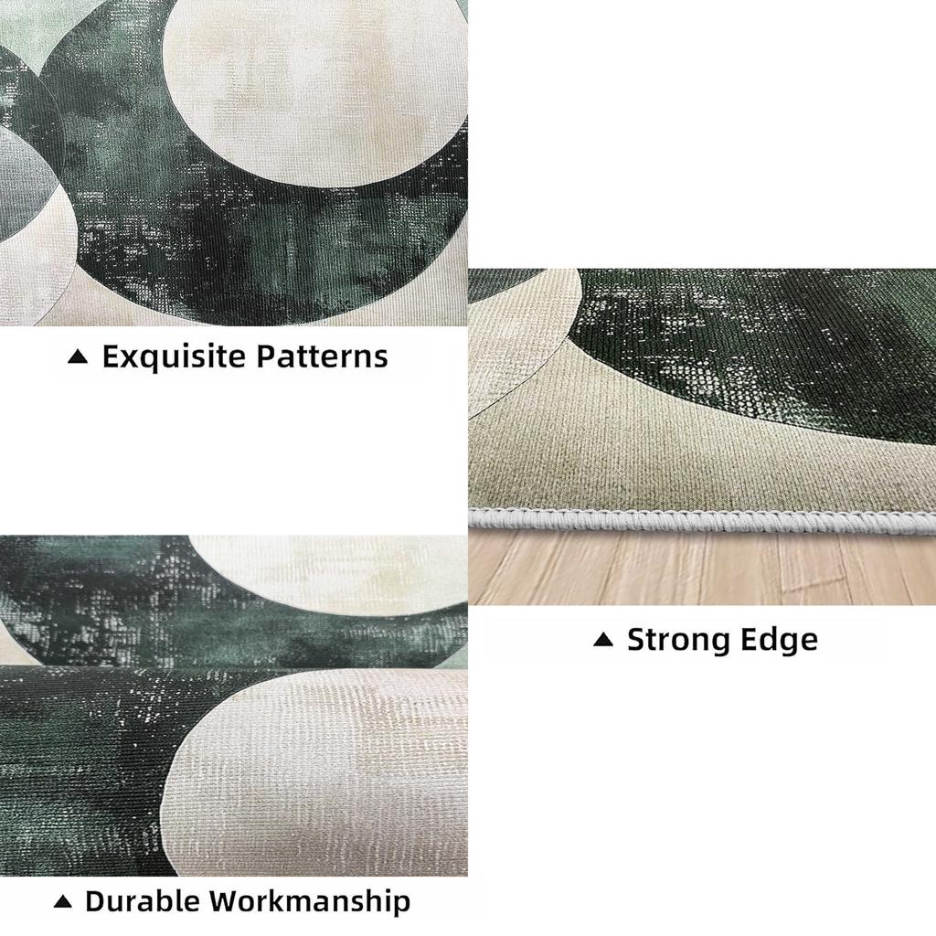 Скандинавский Абстрактный Ковер для Гостиной Современная Декорация Дом Легко Чистить Стираемый Коврик Большого Размера Спальня Диван Нескользящие Напольные Коврики