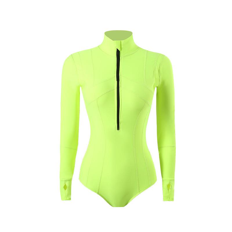 New swimsuit women's one-piece rafting quick-drying professional sunscreen long-sleeved trousers slim snorkeling jellyfish diving surf suit