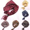 60x60cm Square Scarf Vintage Printed Suit Accessories Neckerchief Business Necktie Fashion Cashew Flower Pocket Towel Headband
