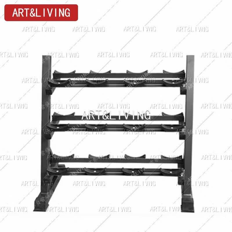 ART&LIVING 105KG Dumbbell Set with Three-Layer Rack