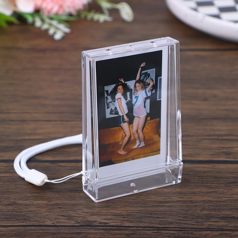 1 шт. Карманы для фотоальбома 3 дюйма Прозрачный держатель для фотокарточек для Instax Mini Альбом для хранения коллекционных именных карточек