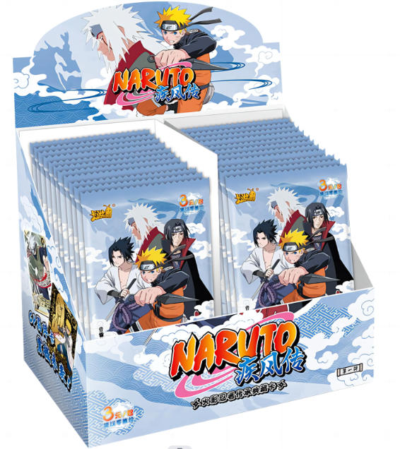 Genuine Naruto Card English Version Chapter of The Formation Uchiha Itachi Gaara Kakashi Anime Collectible Card Toy Gift