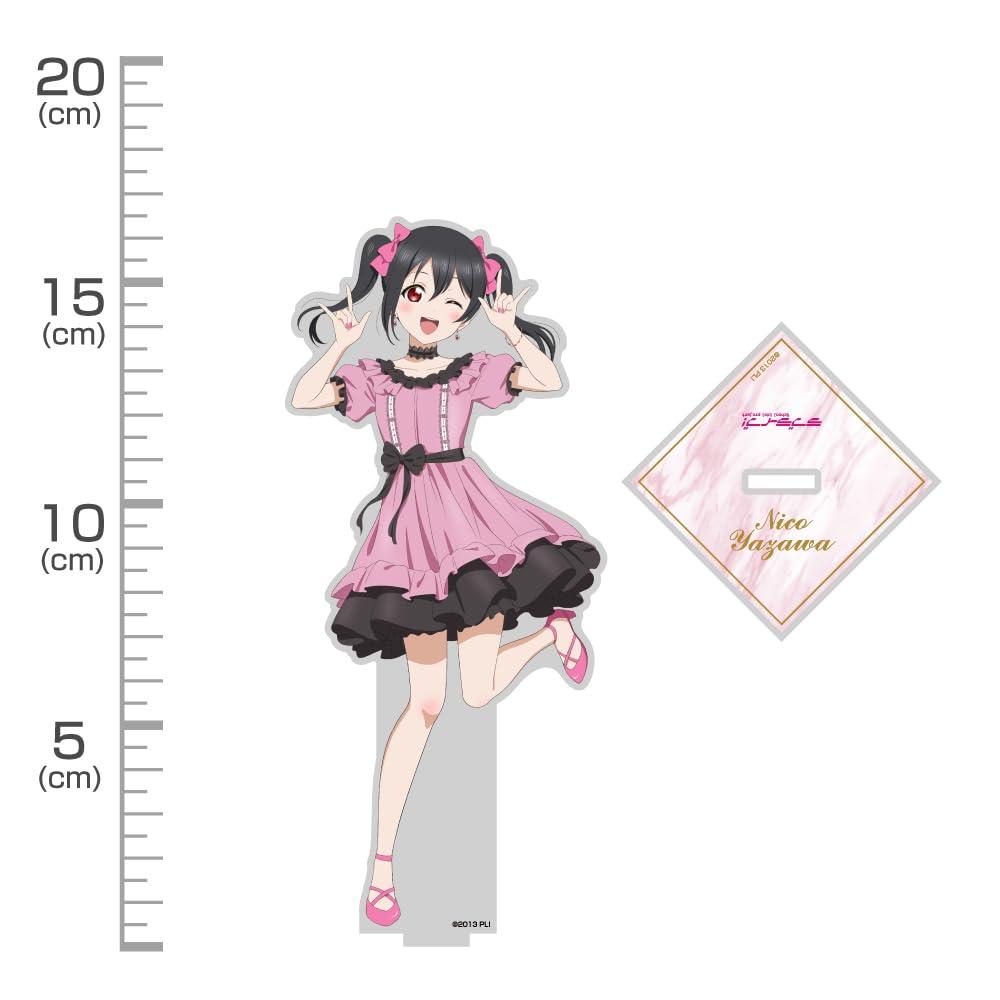 [Официальный] 2D Cospa Love Live!Оригинальная иллюстрация Акриловый стенд Никко Ядзавы (большой) вечернее платье 2025 г.