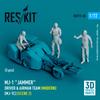 Reskit Bomb Loader Crew 2 Current Use 3D Printer Kit 1/72 MJ-1 3-piece RSKF72-0030
