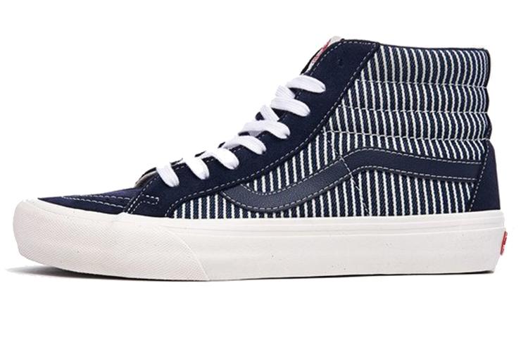 Скейтборд. Vernon Mills x Sk8 Vans-Hi Reissue Vlt Lx 'Parisian Night' VN0A4BVHVY7