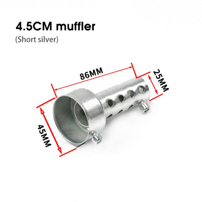 Motorcycle Exhaust Muffler DB Killer Silencer Iron Eliminator Sound Adjustable Universal Baffle Insert 35mm/42mm/45mm/48mm/60mm