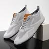Fashion Sneakers Men Breathable Lightweight Casual Walking Man Tennis Shoes Slip-On Driving Men Lazy Shoes Footwear