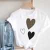 Tee Top Summer Fashion Women Print Tshirt O-neck Leopard Trend Lip Lady Female Clothing Casual Short Sleeve Graphic T-shirt